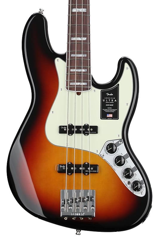 Fender American Ultra Jazz Bass - Ultraburst with Rosewood Fingerboard image 1