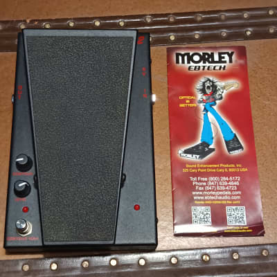 Reverb.com listing, price, conditions, and images for morley-steve-vai-bad-horsie-2-contour-wah