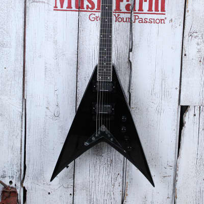 Kramer Dave Mustaine Vanguard Electric Guitar Ebony with Hardshell Case image 4
