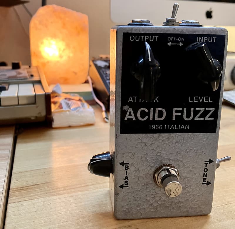 Acid Fuzz Italian 1966 NOS Transistors Bias Pot Reverb UK