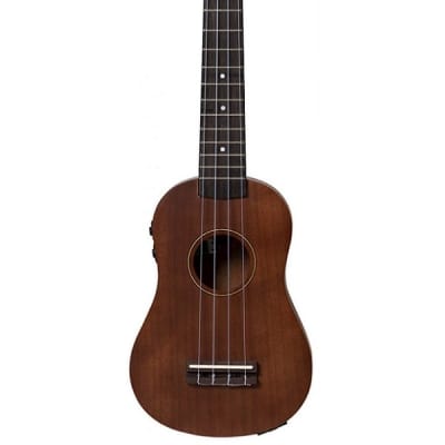de salvo UKMSEQ  ukulele soprano amplificato con bag for sale
