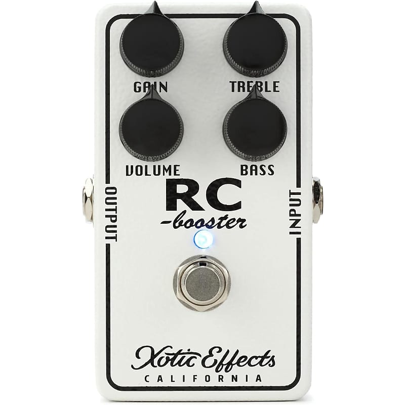 Xotic Effects 20th Anniversary RC Booster Classic Clean Boost Guitar Effect Pedal image 1