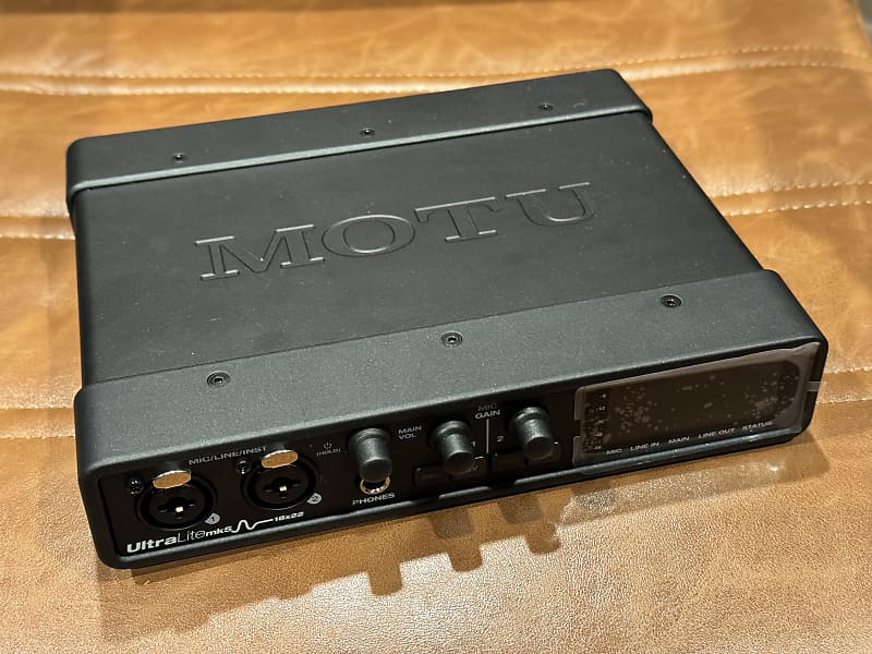 MOTU UltraLite-mk5 USB-C Audio Interface 2021 - Present - Black