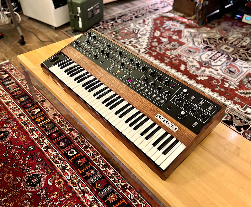 Sequential Circuits Prophet 5 rev 3 1983 original vintage USA | Reverb