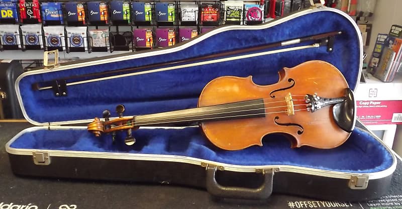 Carlo Micelli German 4/4 Violin Vintage #11907 image 1