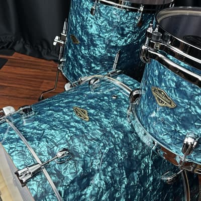 Tama Starclassic Walnut Birch 3pc Set Turquoise Pearl WBR32RZS TQP image 1