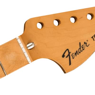 Genuine Fender Road Worn Telecaster Deluxe Neck, 21 Medium Jumbo Frets, Maple image 1