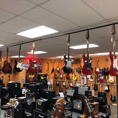 Two Guitar Bar Hanger’s  Bootlegger Guitar 2020  Black image 3