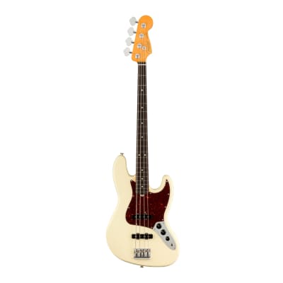 Fender American Professional II 4-String Jazz Bass (Right-Handed, Olympic White) image 1