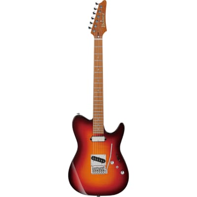 Ibanez AZS2200F STB Prestige 6 String Electric Guitar in Sunset Burst image 2