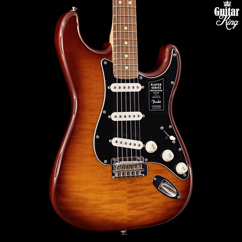 Fender Player Stratocaster Plus Top Tobacco Sunburst PF SSS