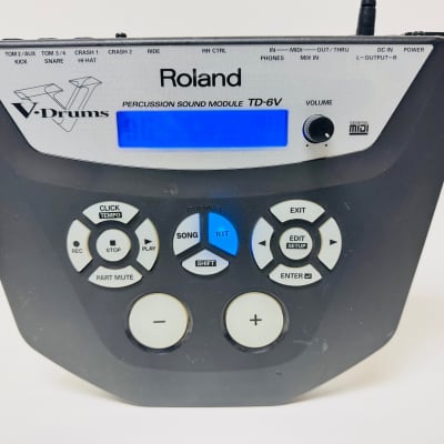 Roland TD-6V Module with Cables and extras