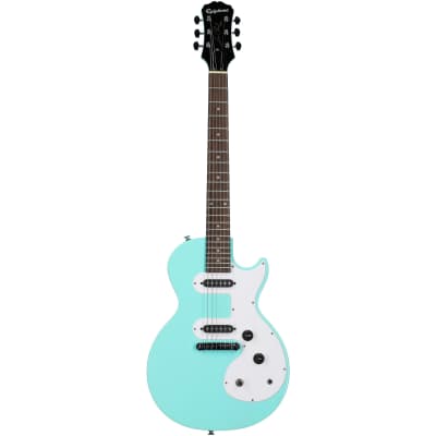 Epiphone Les Paul Melody Maker E1 Electric Guitar, Turquoise image 2