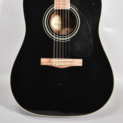 1997 Fender DG-16 Acoustic Black image 2