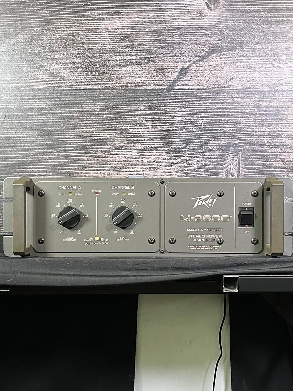 Peavey M2600 Power Amplifier (Charlotte, NC) Reverb