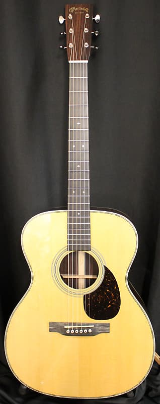 2024 Martin OM-28E USA Standard Orchestra Model Acoustic-Electric Guitar w/Case image 1