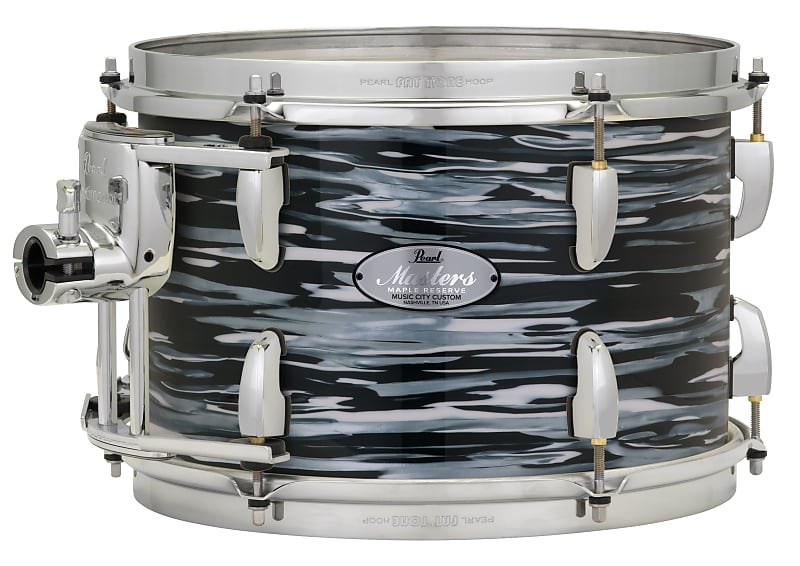 Pearl Music City Custom Masters Maple Reserve 20"x16" Bass Drum CLASSIC BLACK OYSTER MRV2016BX/C495 image 1