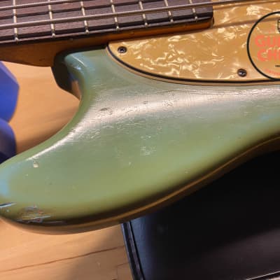 1967 Fender Mustang Bass Daphne Blue image 14