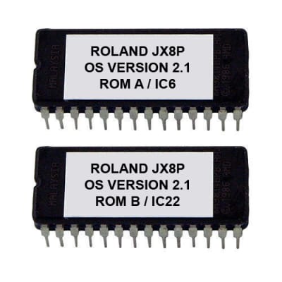 Roland JX8P - Version 2.1 for Early Version OS update ROM firmware JX-8P EPROM
