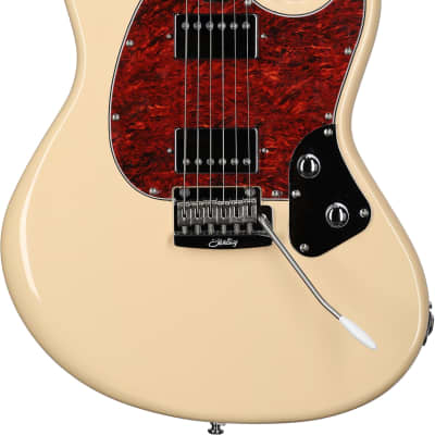 Sterling by Music Man SR50 StingRay Electric Guitar, Buttermilk image 2