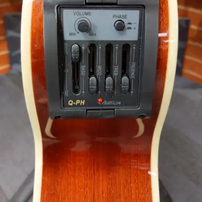 Oscar Schmidt OB100-N Acoustic/Electric Bass Natural image 7