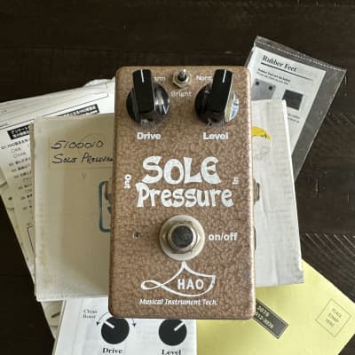 Reverb.com listing, price, conditions, and images for hao-sole-pressure