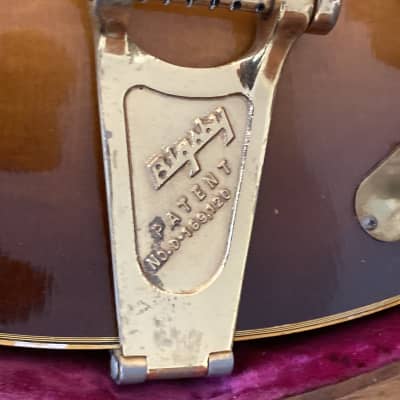 1954 Epiphone  Zephyr Emperor Regent Sunburst Guitar, Bigsby, Lifton, INSANE image 8