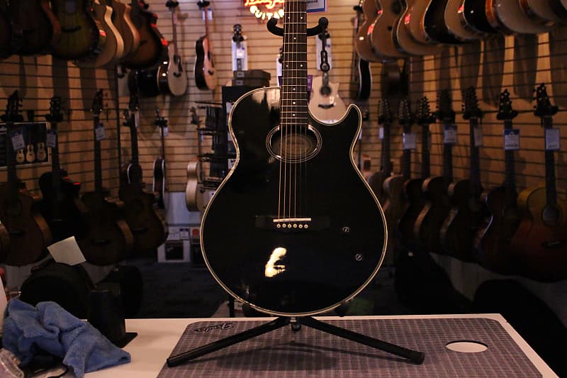 Ibanez AE410-BK 1983 - Gloss Black | Reverb