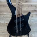 Ibanez EHB1005MS Electric Bass Guitar - Black Flat