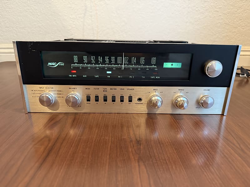 ☆McINTOSH・マッキントッシュ☆MAC1700☆レシーバー・アンプ McIntosh