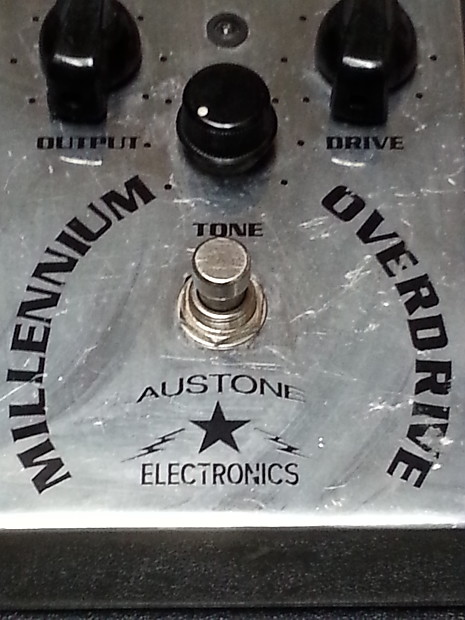 RARE/DISCONTINUED Austone Millennium Overdrive pedal made in