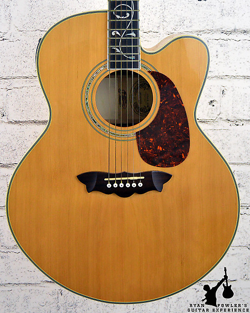 Washburn J28SCE Cumberland Natural Acoustic Electric
