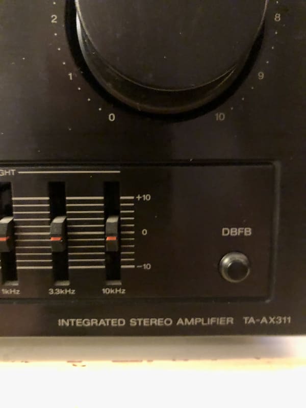 Sony Integrated Stereo Amplifier TA-AX311