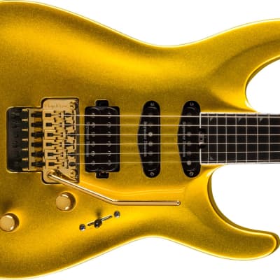 Pre-Order! 2023 Jackson Pro Plus Series Soloist SLA3 guitar in Gold Bullion for sale