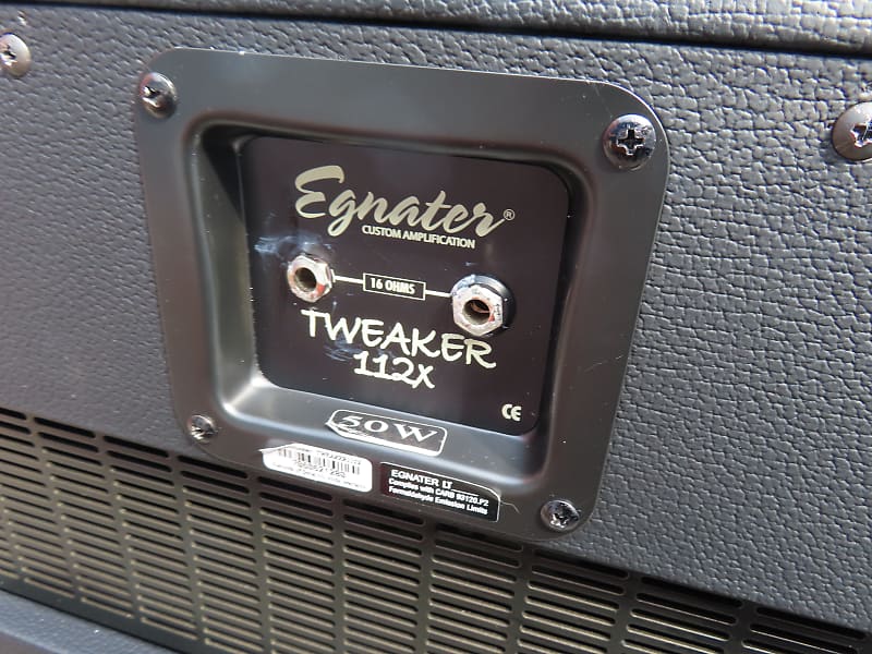 EGNATER TWEAKER 112X 50 watt 1-12 CABINET CELESTION near MINT!