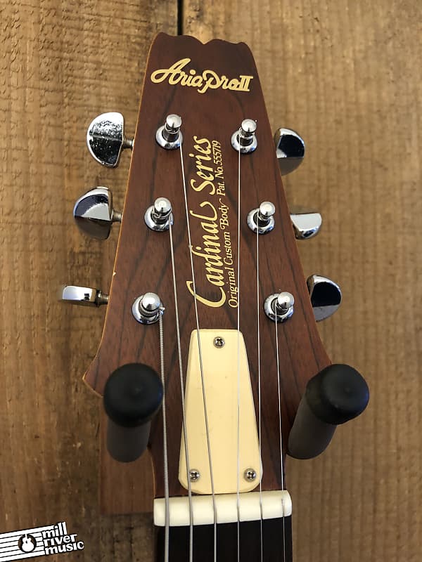 Aria Pro II CS-250 Cardinal Series Vintage MIJ Walnut 1980s | Reverb