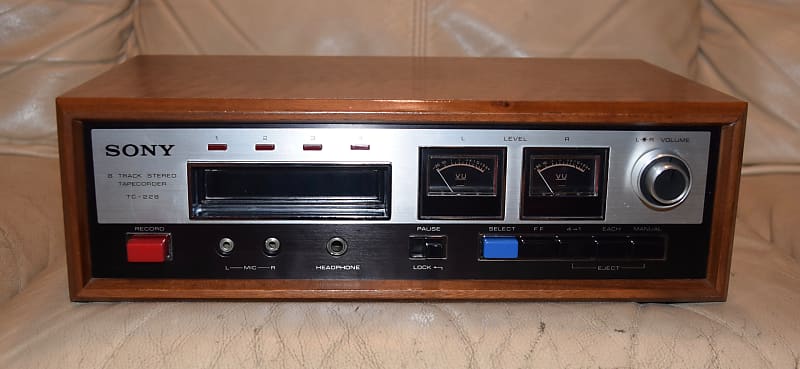 Sony TC-228 8 Track Stereo Tape recorder | Reverb