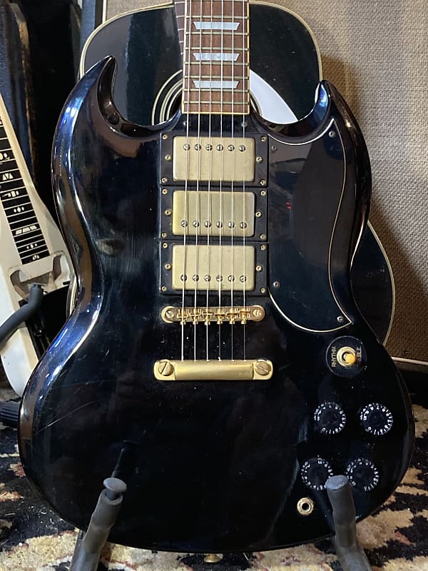 Samick SG-3P MIK (made for Japanese market) C. 1990 - Black Ebony