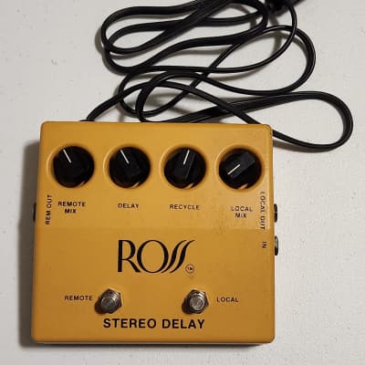 Reverb.com listing, price, conditions, and images for ross-stereo-delay