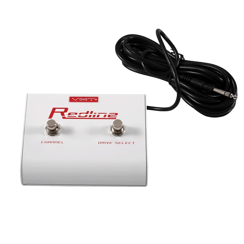 VHT Redline AV-RL-FS1 2-Channel Dual Button Channel/Drive Amplifier Footswitch image 1