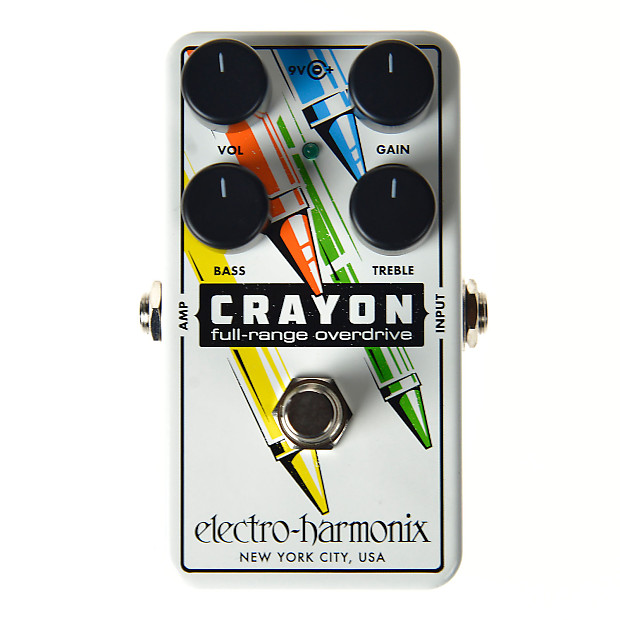 Electro-Harmonix Crayon Overdrive | Reverb