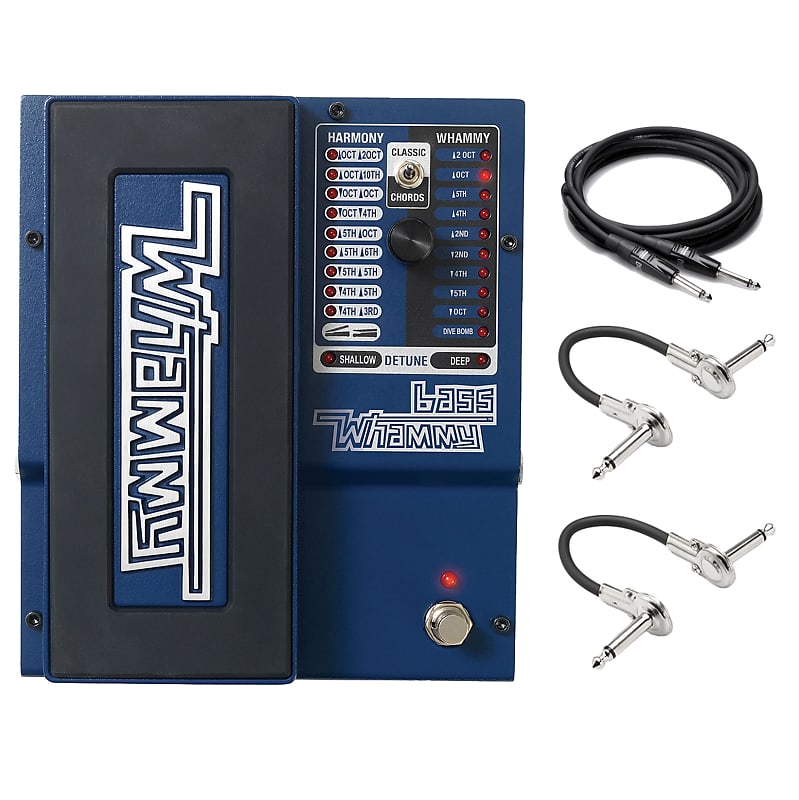 New DigiTech Bass Whammy Pitch Shift Bass Guitar Effects Pedal