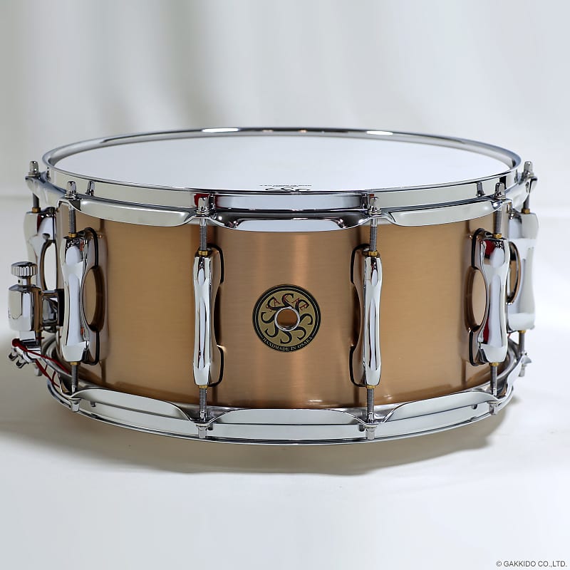 Sakae Osaka Heritage 6.5 x 14 Snare, Japan Custom Phosphor