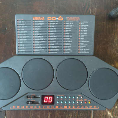 Yamaha DD-6 1980s - Black 1980s Synth Drums