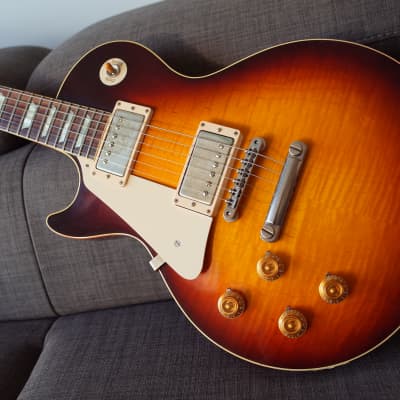 Gibson Custom Shop Standard Historic Les Paul '58  Faded Tobacco VOS Lefthand (Very light!) image 2