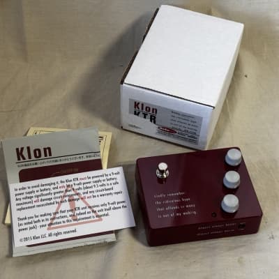 Sumo Stomp Long Tail #873 Professional Overdrive Klone Gold w/ Box