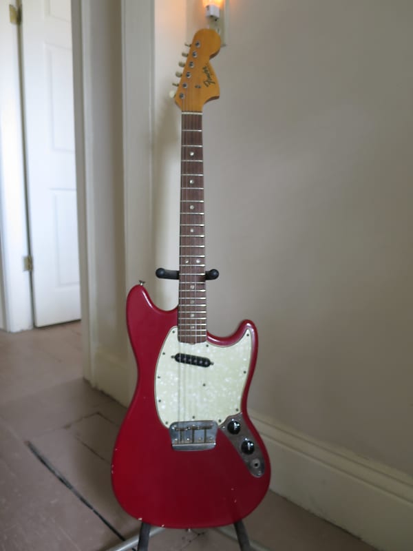 Fender Musicmaster II with Rosewood Fretboard 1964 - 1969 - Dakota Red image 1