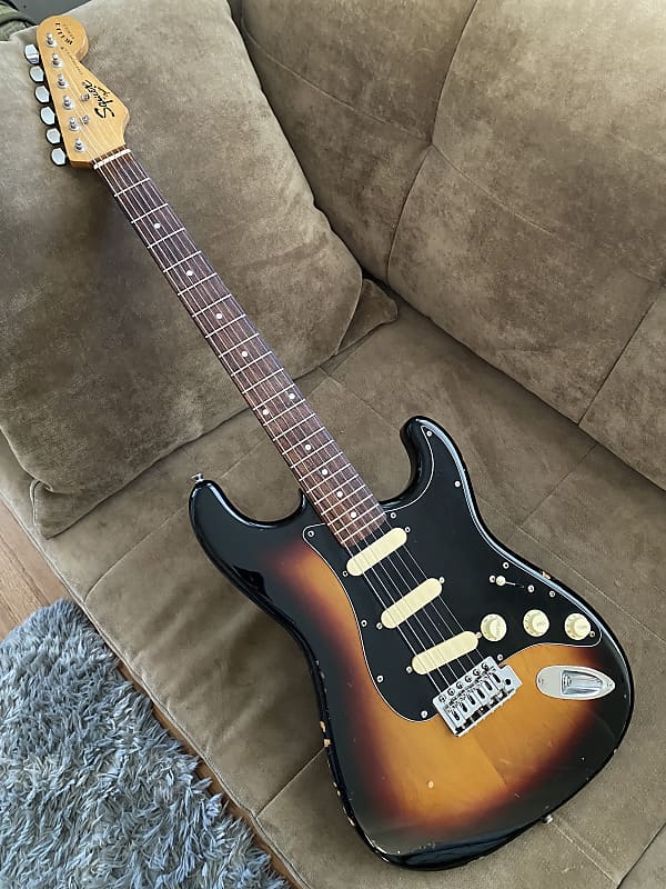 Squier Bullet NC4 Stratocaster 1994 Sunburst | Reverb