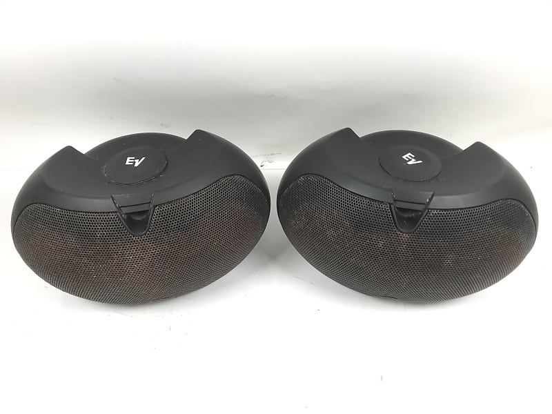 (Pair) Electro Voice EV EV8D 4.2 Speakers Black  			