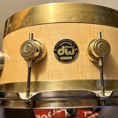 DW Collector's Series  Brass Edge 7x14" Snare Drum  2000s image 5
